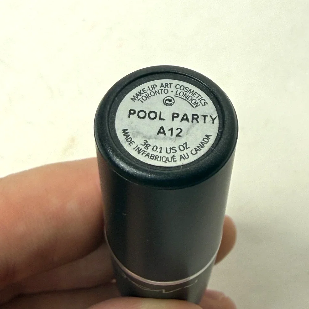 MAC Cosmetics‎ Pool Party AB1 Lipstick RARE Discontinued